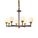 Loft Industry Modern - Finland Black Chandelier